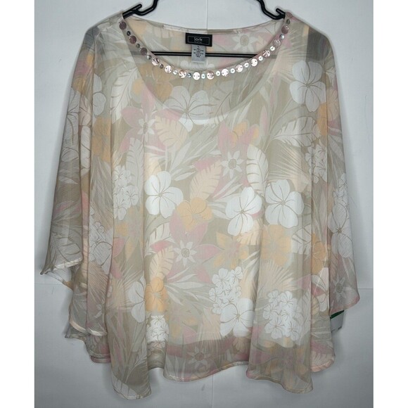 Lark Lane Make Me Blush Women’s Blouse Size Large NWT - Picture 1 of 8